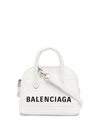 BALENCIAGA VILLE LEATHER HANDBAG