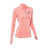 Zero Restriction 2020 U.s. Women's Open Shae Zip Mock In Creamsicle