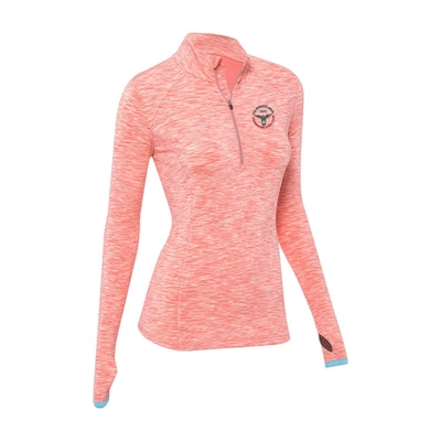 Zero Restriction 2020 U.s. Women's Open Shae Zip Mock In Creamsicle