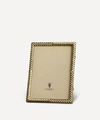 L'objet Deco Twist Gold-plated 4x6' Photo Frame In Gold