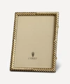 L'objet Deco Twist Gold-plated 5x7' Photo Frame In Size 8 X 10