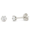 DINNY HALL 18CT WHITE GOLD ELYHARA SMALL DIAMOND STUD EARRINGS,000700536