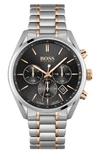 HUGO BOSS CHAMPION CHRONOGRAPH BRACELET WATCH, 44MM,1513819