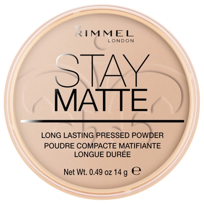 Rimmel Stay Matte Pressed Powder (various Shades) - Silky Beige