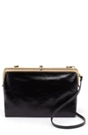 Hobo Leanne Leather Crossbody Clutch In Black