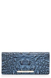 BRAHMIN 'ADY' CROC EMBOSSED CONTINENTAL WALLET,K59626