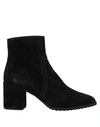 Tod's Zipped Ankle Boots In Black