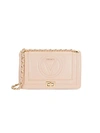 VALENTINO BY MARIO VALENTINO ALICE SAUVAGE LOGO QUILTED SHOULDER BAG,0400011456071