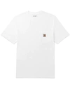Carhartt Cotton T-shirt With Logo Patch In White