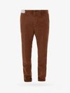 Incotex Tricochino Trousers In Brown