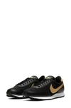 Nike Women's Daybreak Low-top Running Sneakers In Black,metallic Gold,white,black