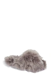 RACHEL PARCELL FAUX FUR SLIPPER,RA421788MI