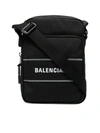 BALENCIAGA LOGO-PRINT MESSENGER BAG