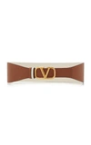 VALENTINO GARAVANI WOMEN'S VALENTINO GARAVANI VLOGO LEATHER BELT