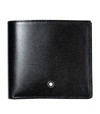MONTBLANC GRAINED LEATHER BIFOLD WALLET,16037570