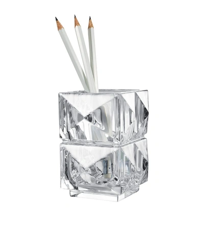 Baccarat Louxor Pencil Holder In Clear