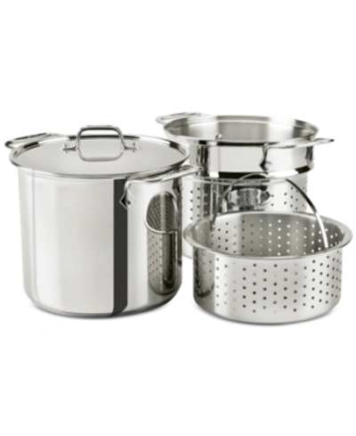 All-clad 8-qt. Stainless Steel Multi-cooker In No Color