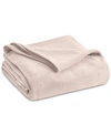Vellux Brushed Microfleece King Blanket Bedding In Star White