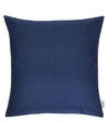 Homey Cozy June Indoor/outdoor Decorative Pillow, 20" X 20" In Navy