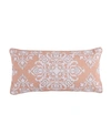 LEVTEX DARCY MEDALLION STITCH DECORATIVE PILLOW, 12" X 24"