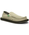 SANUK MEN'S HEMP SLIP-ON LOAFERS