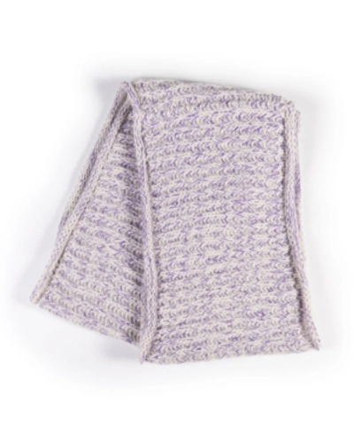 Simply Natural Alpaca Aldo Infinity Scarf In Light Purple