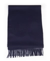 Simply Natural Alpaca Solid Scarfs In Navy