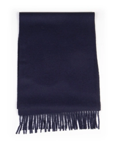 Simply Natural Alpaca Solid Scarfs In Navy
