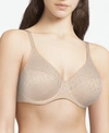 Chantelle Norah Full Coverage Molded Stretch Lace Bra In Nude Blush