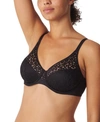 Chantelle Norah Full Coverage Molded Stretch Lace Bra In Black