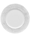 Noritake Hammock Rim Dinner Plate - Stripes In Grey