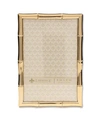 LAWRENCE FRAMES GOLD METAL PICTURE FRAME WITH BAMBOO DESIGN