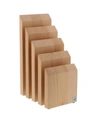 J.A. HENCKELS J.A. HENCKELS BEECHWOOD ITALIAN MAGNETIC KNIFE BLOCK