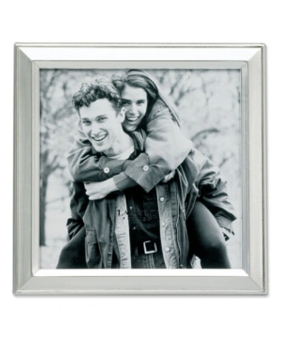 Lawrence Frames Brushed Silver Plated Metal Picture Frame