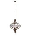 Cwi Lighting Altair 3 Light Chandelier In Bronze