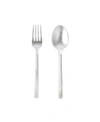 Fortessa Arezzo 2pc Serving Set In Stainless Steel