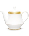 NORITAKE CRESTWOOD GOLD TEA POT