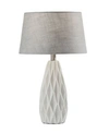Adesso Joan 2 Piece Table Lamp Bonus Pack In White
