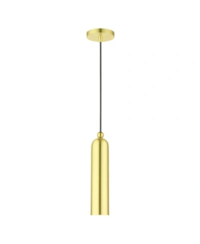 Livex Ardmore 1 Light Pendant In Gold-tone