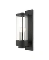Livex Hillcrest 3 Lights Outdoor Wall Lantern In Black