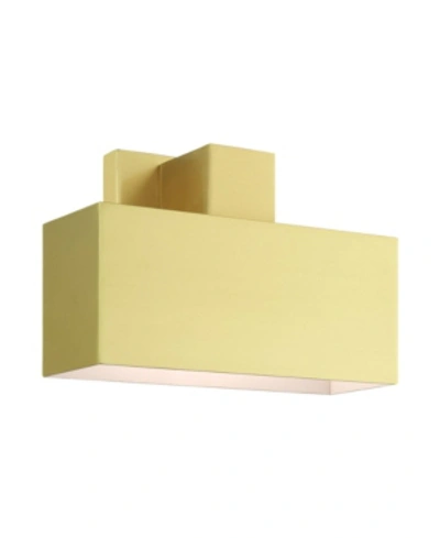 Livex Lynx 1 Light Outdoor Wall Sconce In Gold-tone