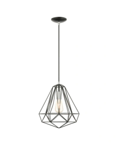 Livex Geometric 1 Light Pendant In Oxford