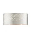 Livex Noria 2 Lights Vanity Sconce In Silver-tone