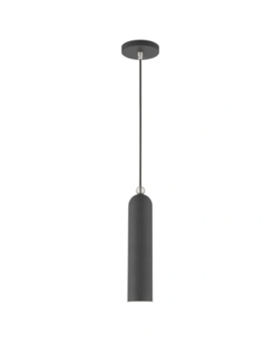 Livex Ardmore 1 Light Pendant In Scandinavian Gray