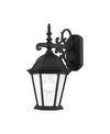 Livex Hamilton 1 Light Outdoor Wall Lantern In Black