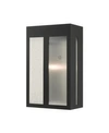 Livex Lafayette 1 Light Outdoor Wall Lantern In Black