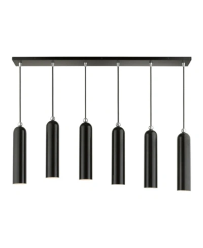 Livex Ardmore 6 Lights Linear Pendant In Oxford