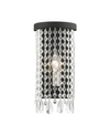 Livex Elizabeth 1 Light Sconce In Black