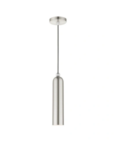 Livex Ardmore 1 Light Pendant In Silver-tone