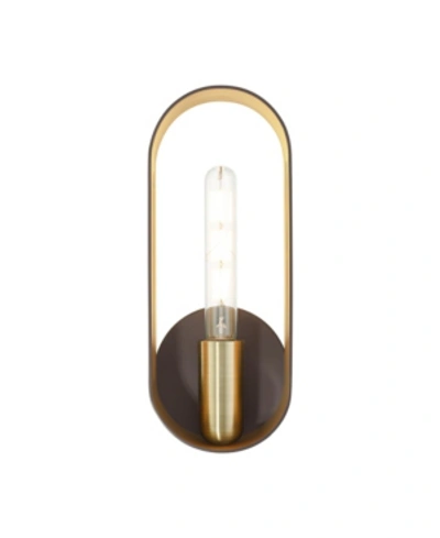 Livex Ravena 1 Light Single Sconce In Dark Brown